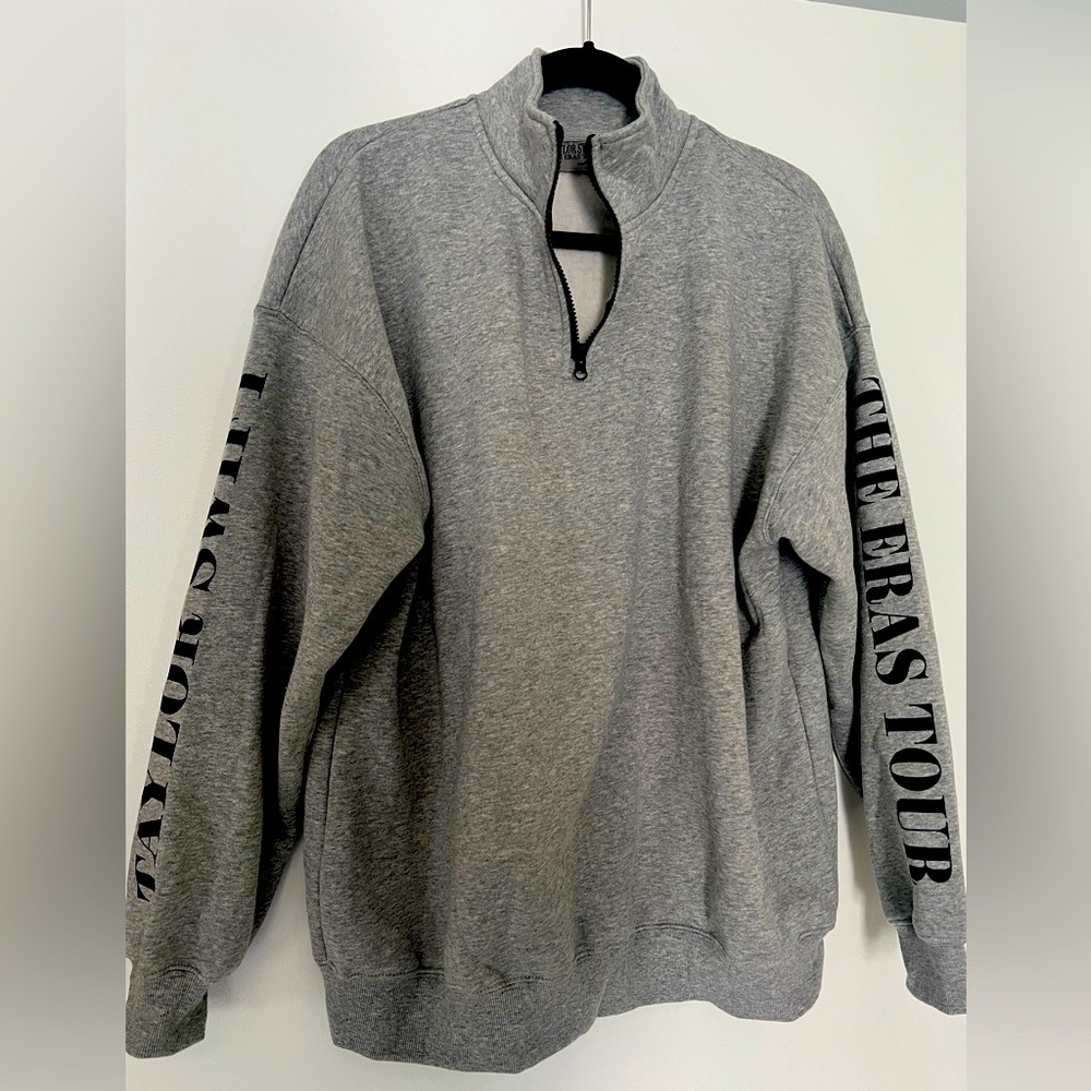 official Taylor Swift The Eras Tour quarter zip